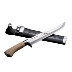 Lovecký nůž AZUMASYUSAKU - leštěná čepel 240mm, SLAVÍK