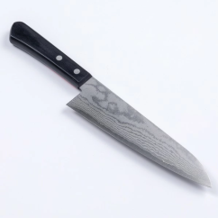 Kuchyňský nůž Shigehiro Gyuto 180 mm - damaškový vzor