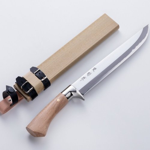 Lovecký nůž AZUMASYUSAKU - leštěná čepel (120 mm- 300mm) - Délka čepele: 240