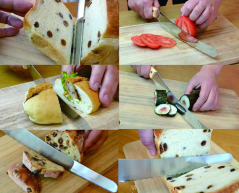 Kuchyňský nůž na pečivo Namiba 240 mm