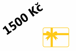 Dárkový kupón 1500 Kč