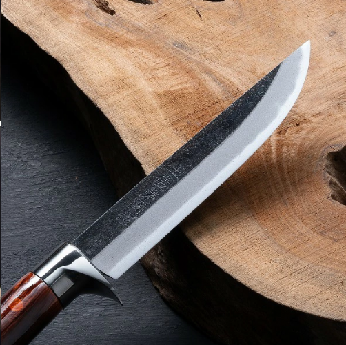 Lovecký nůž AZUMASYUSAKU - Korouchi, Aogami ocel (120 mm - 210 mm) - Délka čepele: 180