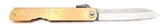 Higonokami typ Bamboo leaf 100/175, Mosaz