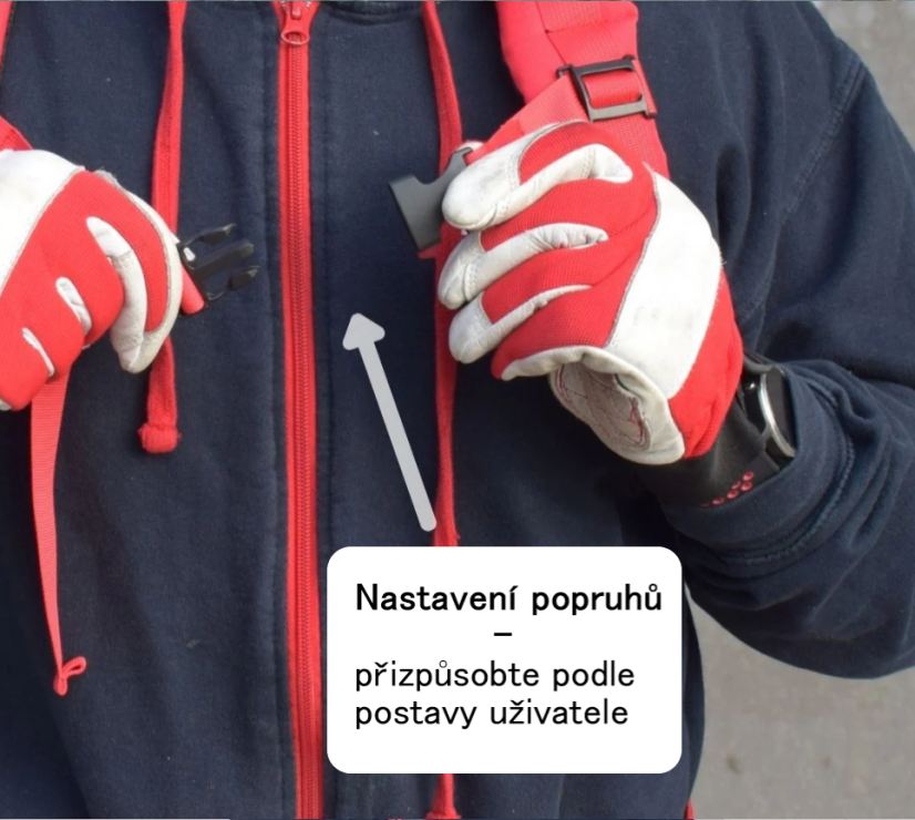 Henchman - zádový postroj se závěsem