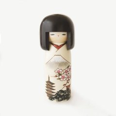 Panenka Kokeshi - hora Fuji