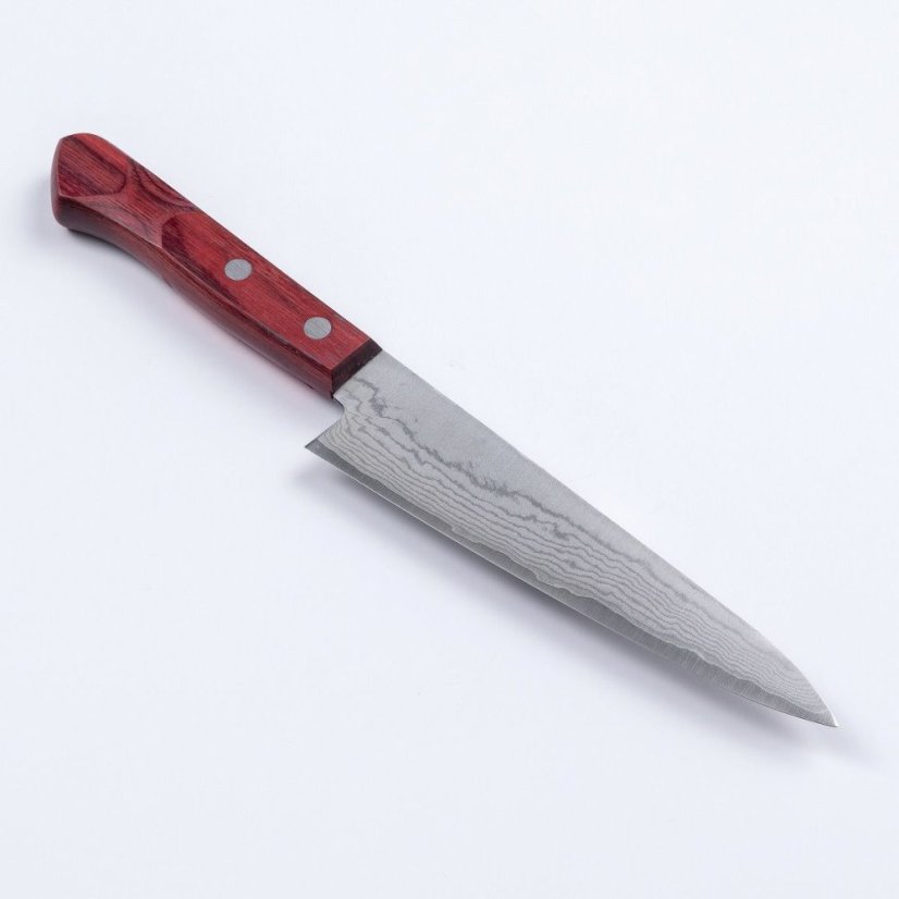 Kuchyňský nůž Shigehiro Bessaku 150 mm - damaškový vzor