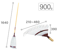 ASAKA vějířové hrábě