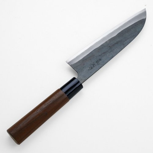 Kuchyňský nůž Motokane Santoku Kurouchi 170