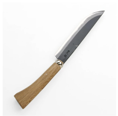 Nůž AZUMASYUSAKU styl Kurouchi s dřevěným pouzdrem - Aogami, 180mm