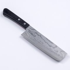 Kuchyňský nůž Shigehiro Nakiri 165 mm - damaškový vzor