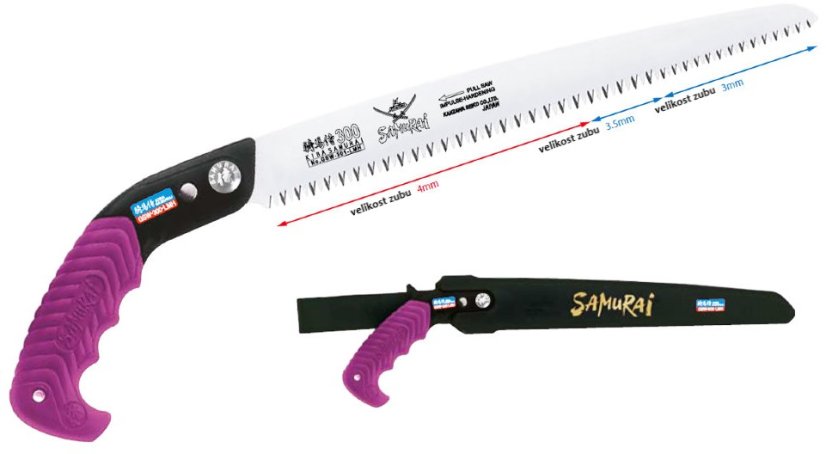 Samurai pila KIBASAMURAI - GSW - Délka pilového listu: 270 mm