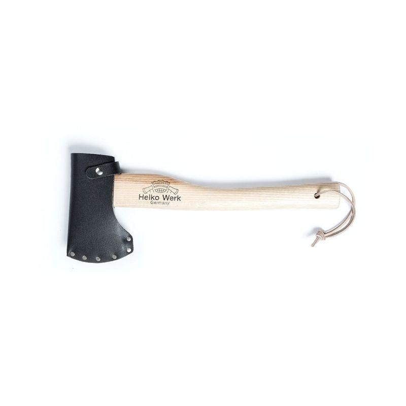 Sekera HELKO WERK Hudson Bay Camp Hatchet 500g + kožené pouzdro