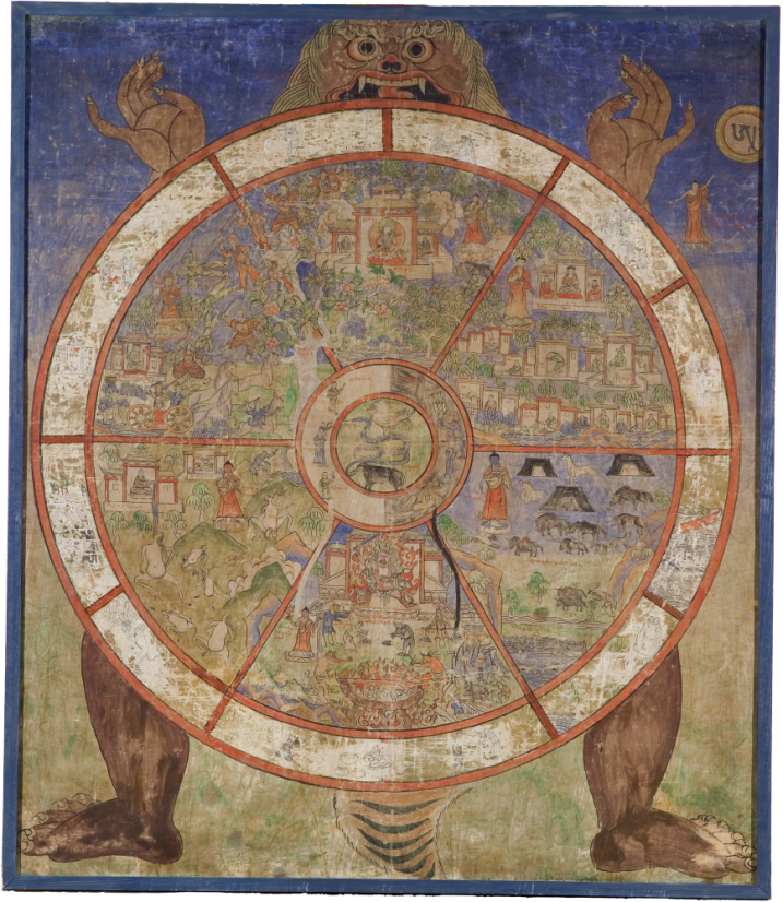 Bhavačakra, Kolo bytí (A3) Bhavačakra, Kolo bytí (A3)