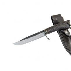 HARIMA MOTOKANE lovecký nůž s koženým pouzdrem