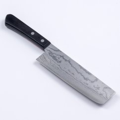 Kuchyňský nůž Shigehiro Nakiri 165 mm - damaškový vzor