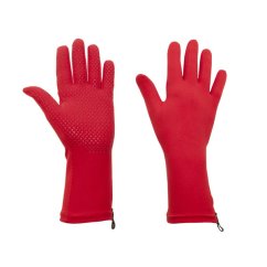 Rukavice FOXGLOVES grip - červená (S)