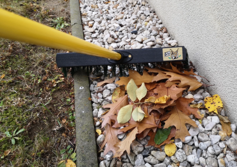 Fritze LAUB LUKS® hrábě/koště na listí  se zahnutými štětinami (45cm)