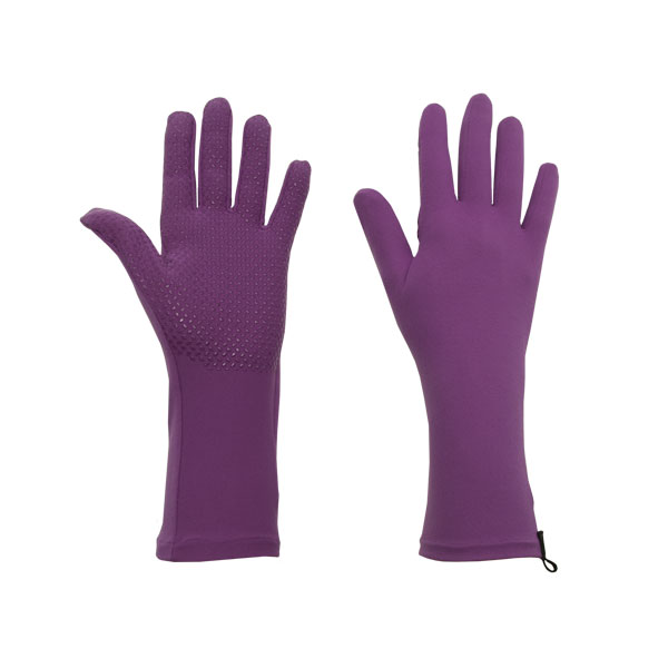 Rukavice FOXGLOVES grip - fialová (S)