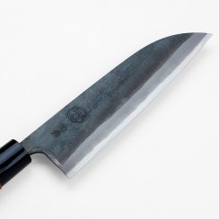 Kuchyňský nůž Motokane Santoku Kurouchi 170