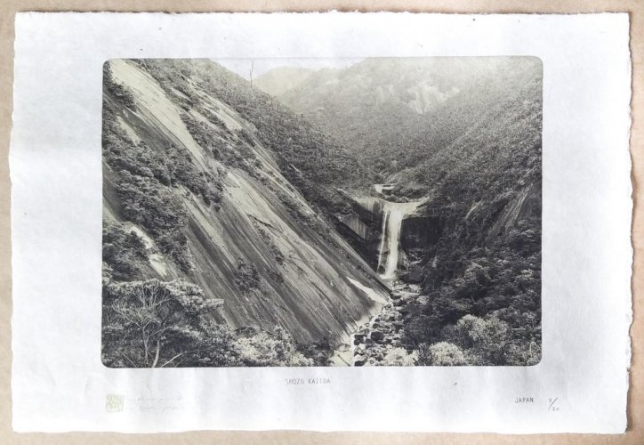 Tisk V. Brunton - Horský vodopád  (A3)